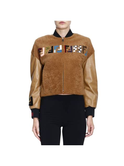 fendi women's jackets|leather jean jackets women's.